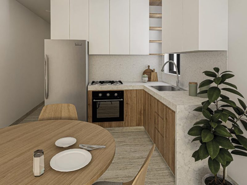 Apartamento de 2 Dormitorio con Azotea Privada